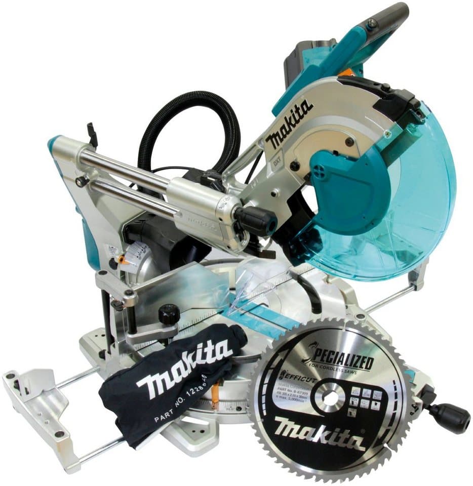 Makita LS1219L Kapp- und Gehrungssäge, 305 mm, präzise Laserlinie