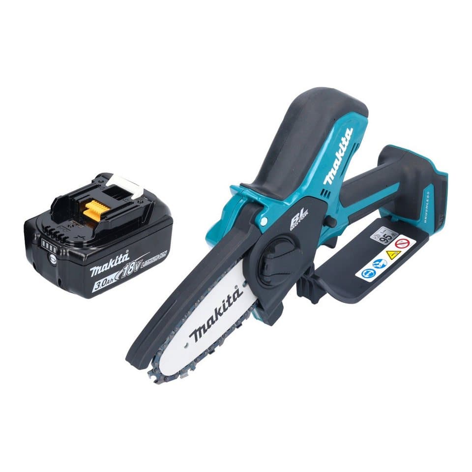 Makita Benzin-Kettensäge DUC 101 F01 18 V 10 cm Brushless + 1x Akku 3,0 Ah - ohne Ladegerät