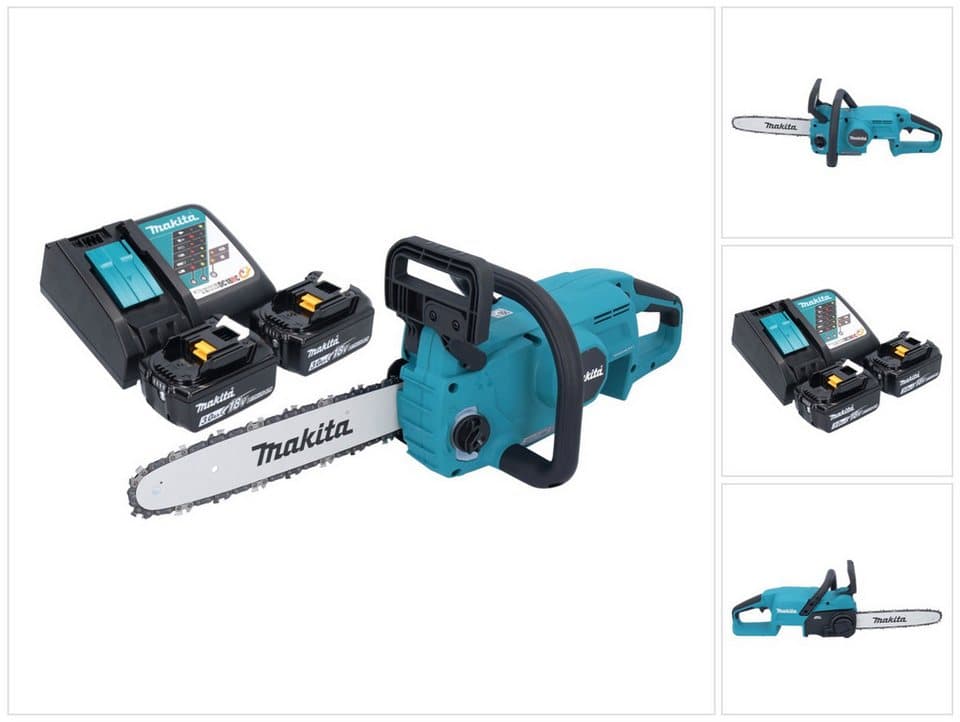 Makita Akku-Kettensäge DUC 307 RFX2 Akku Kettensäge 18 V 30 cm 7,7 m/s Brushless + 2x Akku 3