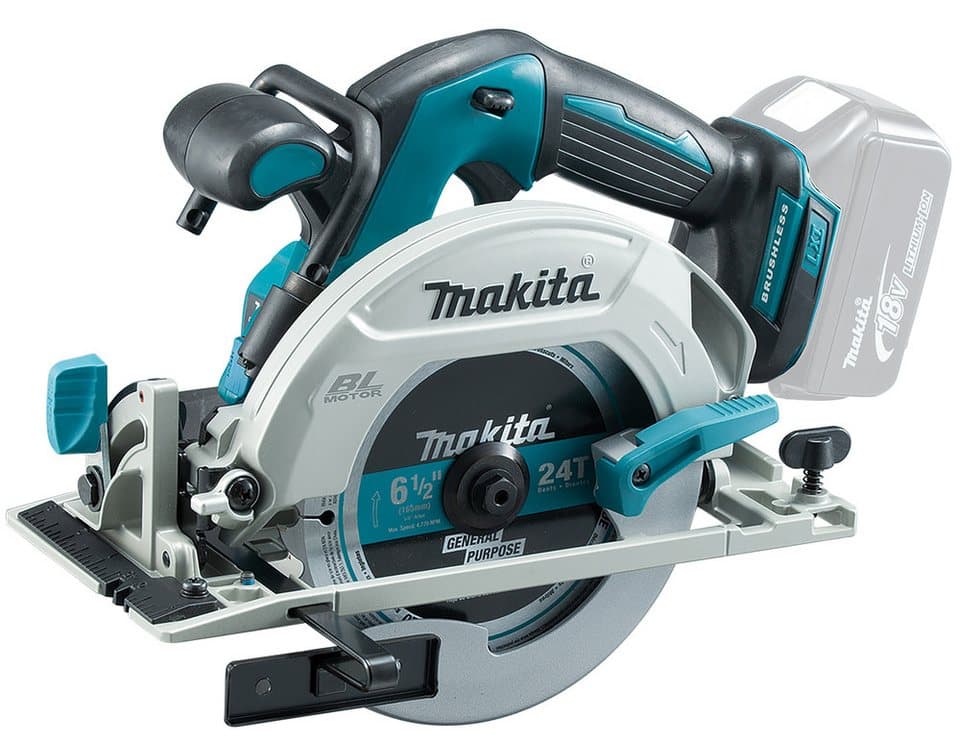 Makita Akku-Handkreissäge DHS680Z, 57 mm, 18 V. ohne Akku und Ladegerät