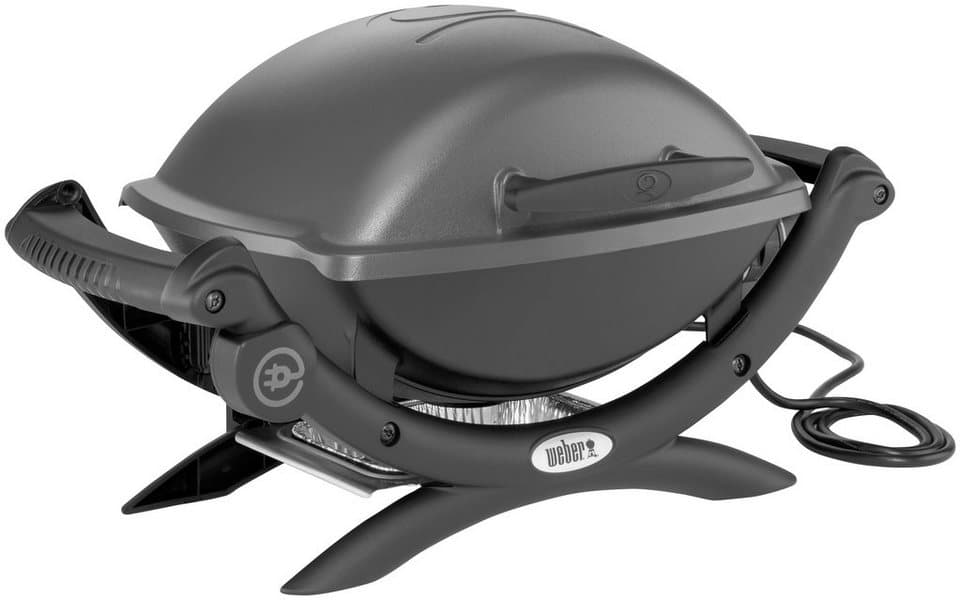 Weber Elektrogrill Q 1400, Dark Grey, 2200 W